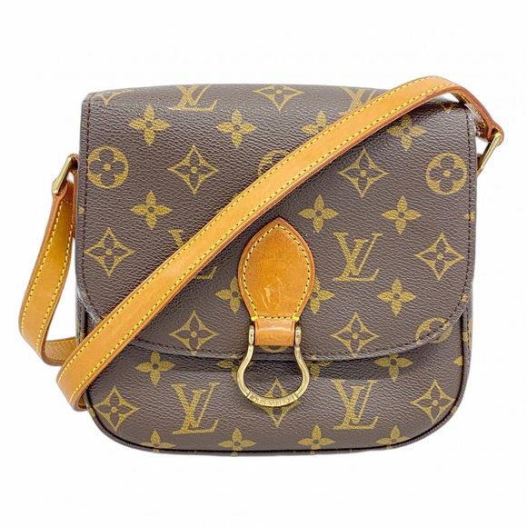 Louis Vuitton Monogram Saint-Cloud MM Shoulder Bag M51243 Brown  Women's - Picture 1 of 16